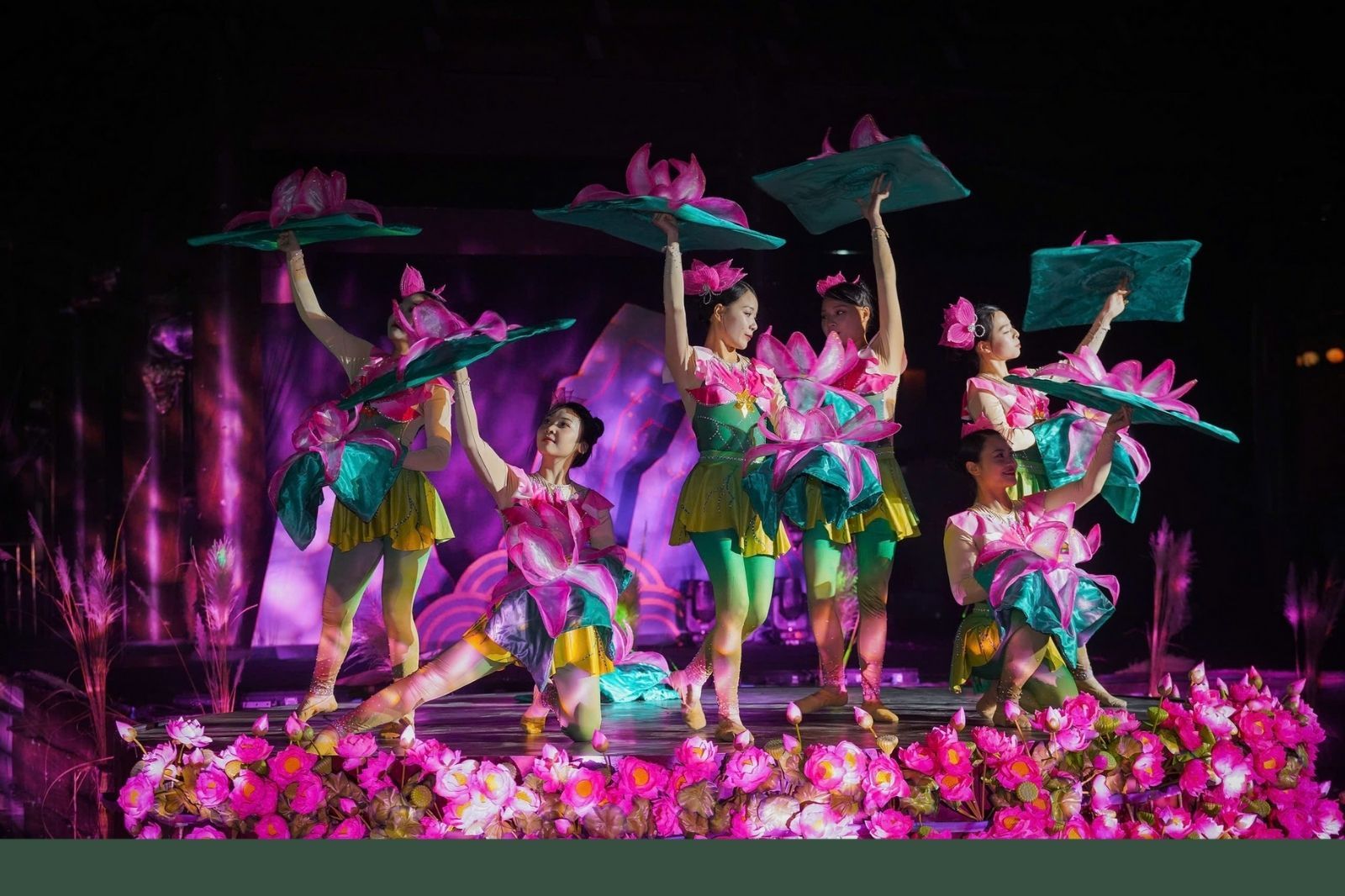 Biểu diễn văn nghệ xiếc thực cảnh  