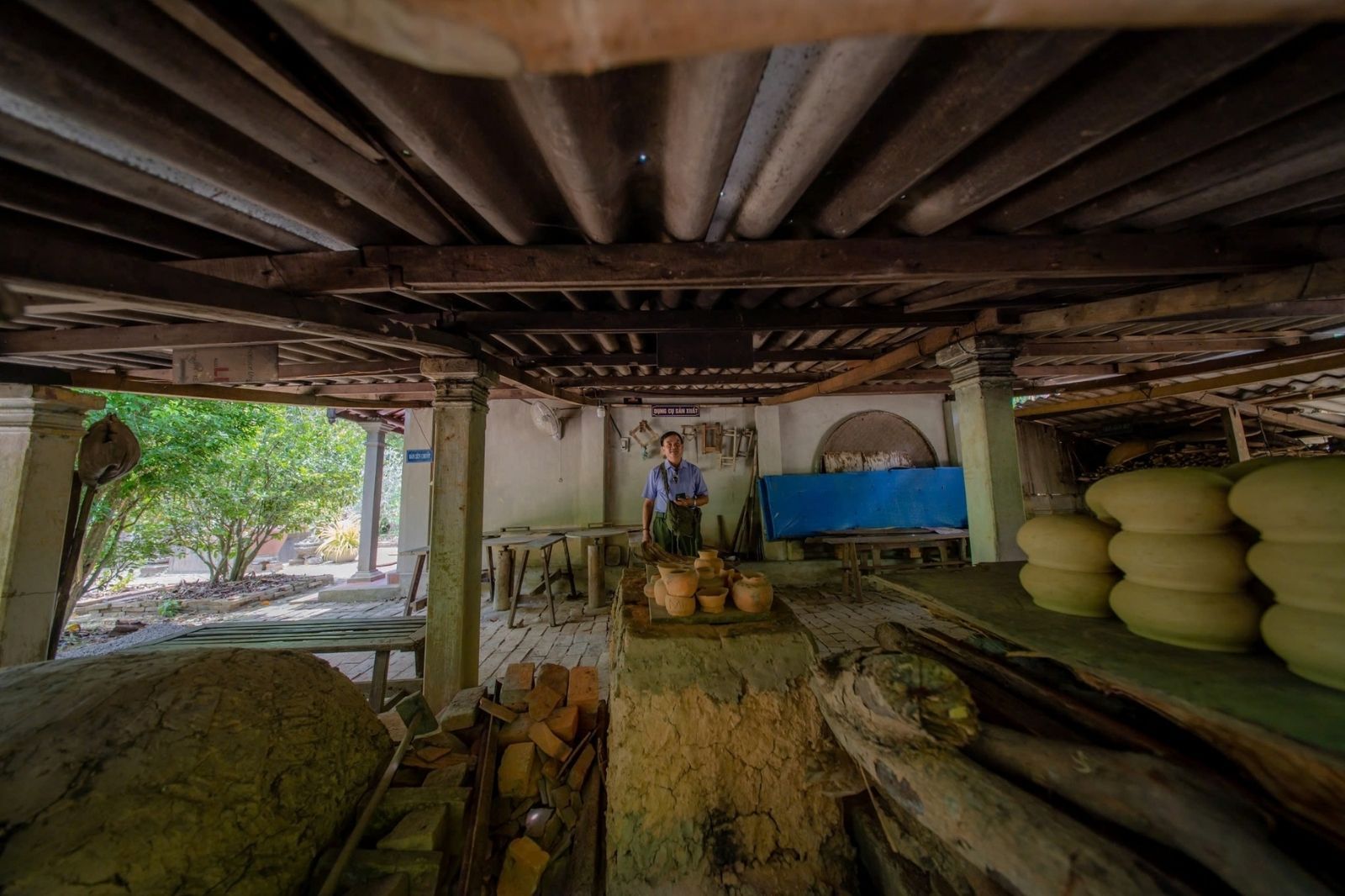 Xưởng làm gốm ở làng Phước Tích